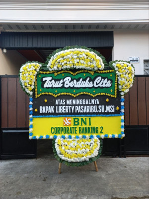 Papan Bunga Duka di Simasom