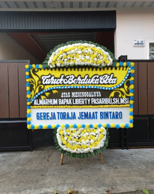 Papan Bunga Duka di Simasom